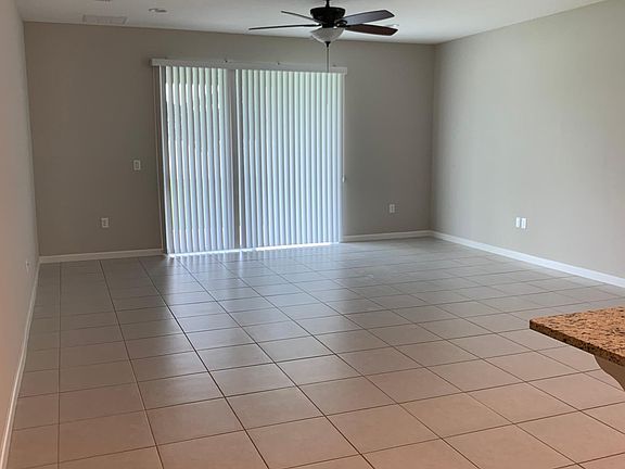 Spacious living room- all tile floors on 1st floor