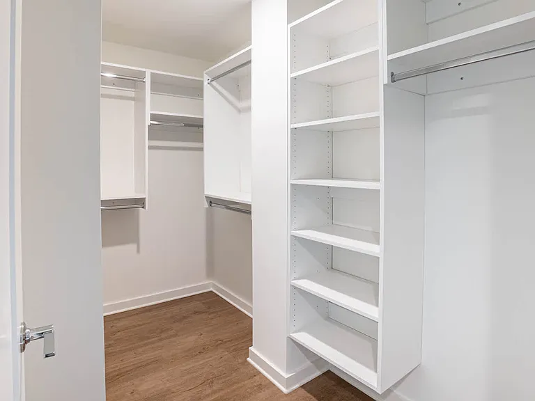 Spacious Customizable Closet