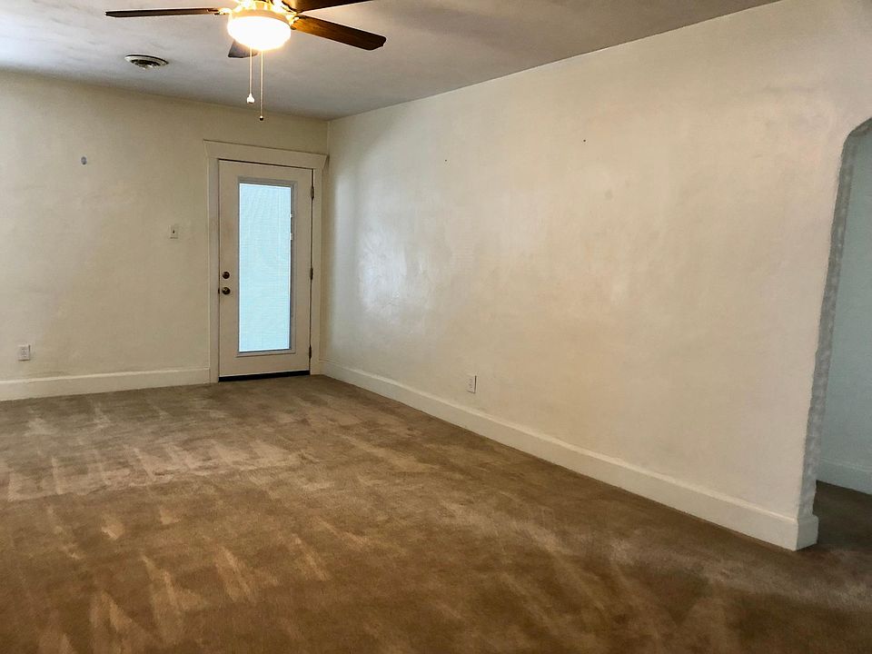 Living room showing entry.