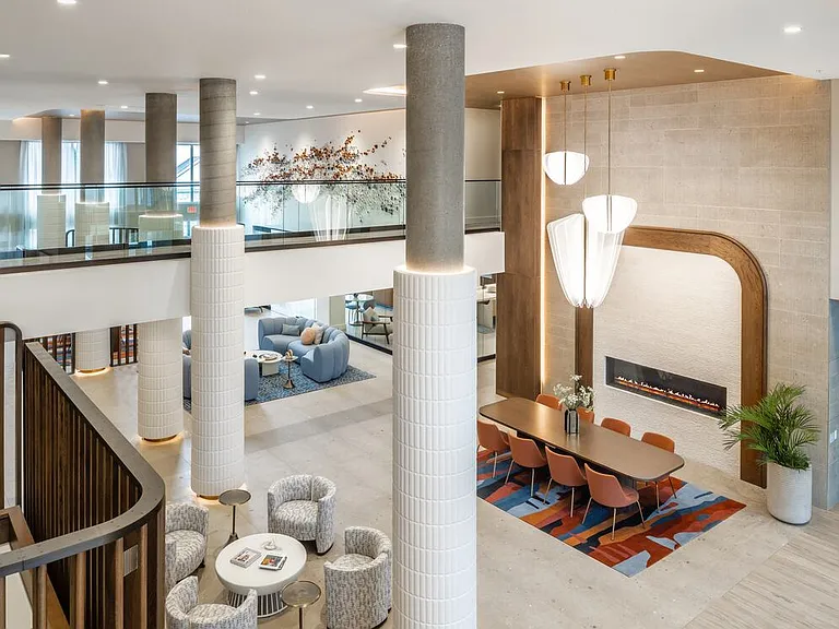 Lobby and lounge