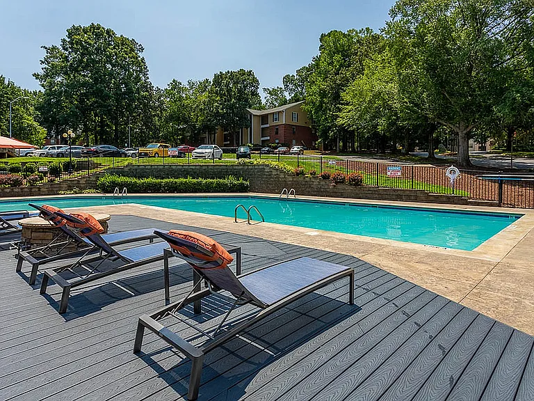 Poolside Sundeck