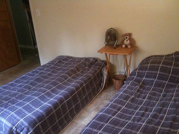 2nd bedroom is also large with a large closet, as well.