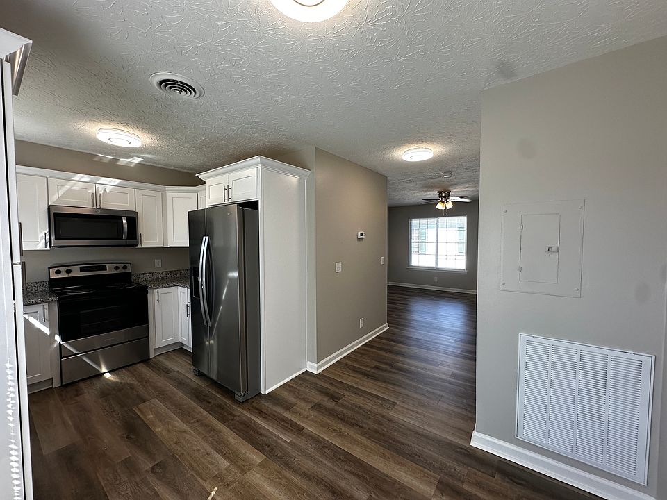 Right where you want it_dining just off the kitchen and open to the living space.