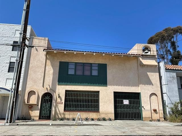 Front of building entrance