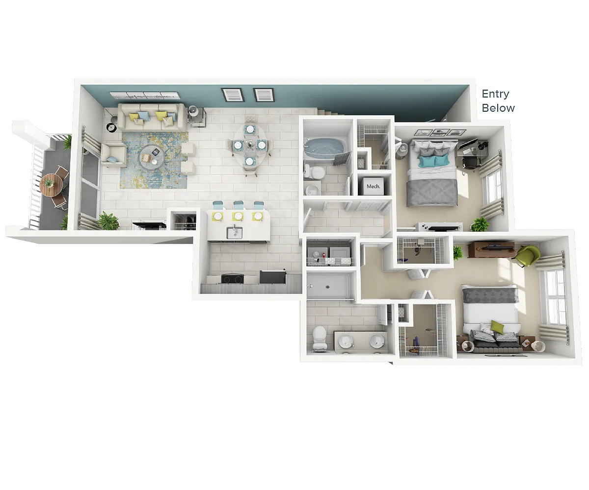 Floor plan B3-1171