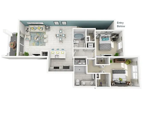 Floor plan B3-1171