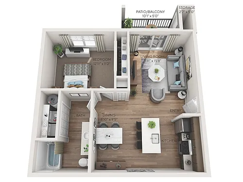 Floor plan Winthrop II