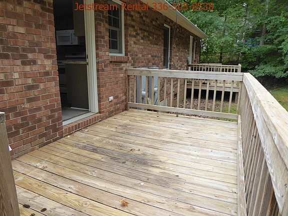 Back deck