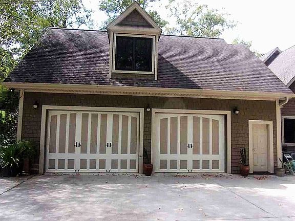 2 car garage (side)