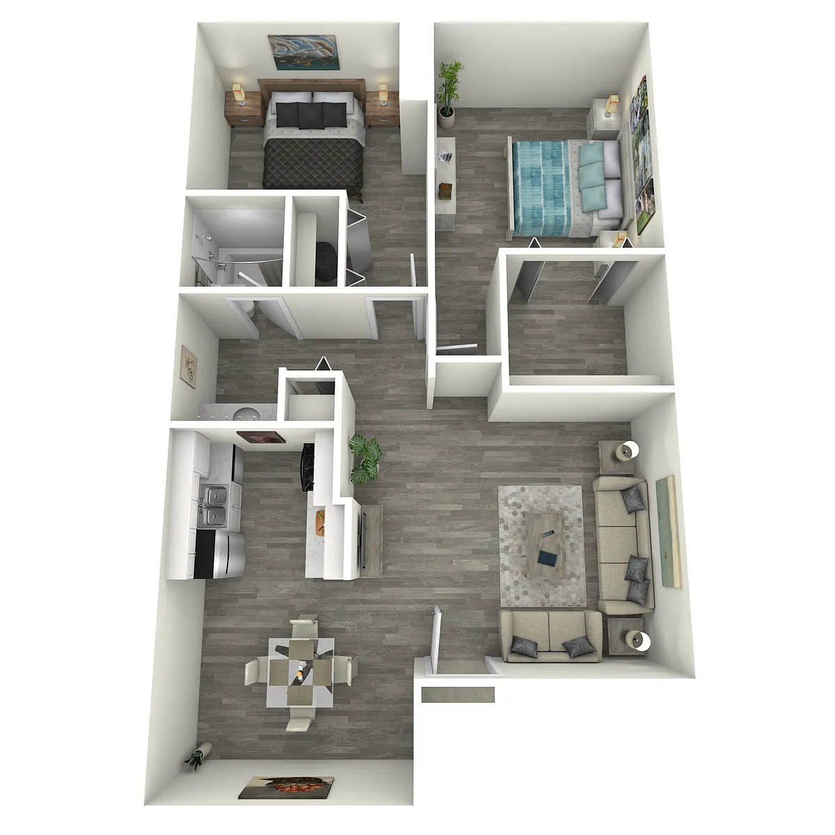 Floor plan Sunrise