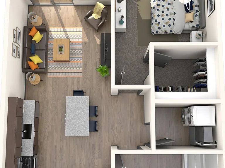 1 Bedroom | 1 Bath | 683 SF 1 Bedroom | 1 Bath | 683 SF