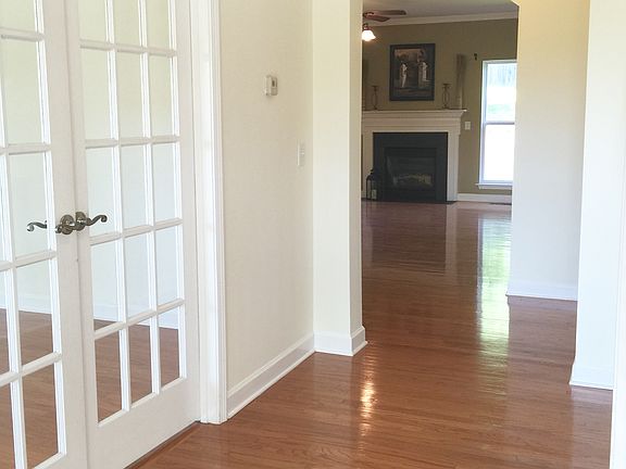 Office with French doors