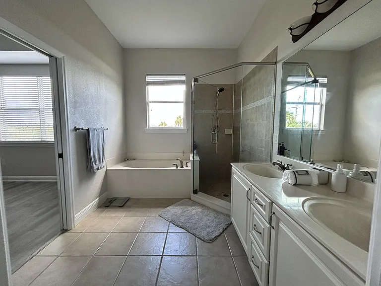 Master bathroom