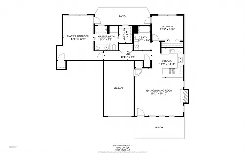 Floor plan Townhome A