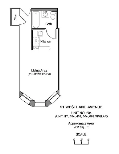 91 Westland Ave #504 Photo 1