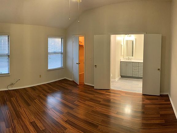 Master suite includes beautifully renovated master suite and large walk-in closet.