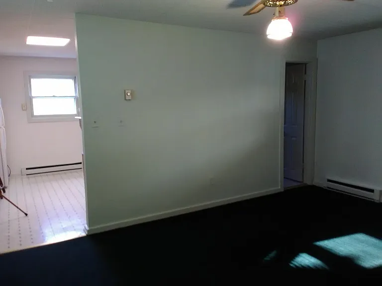 living room into to kitchen