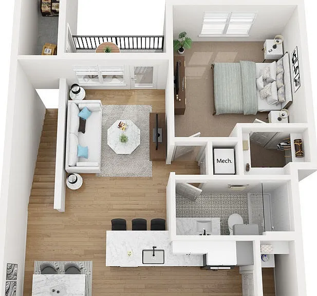A3-U-ALT5 floor plan Arbolada