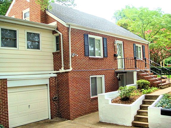 View Of Lower Entry Door to 2BR 1BA Apartment