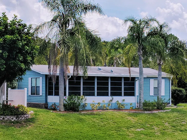 rear view of home on canal