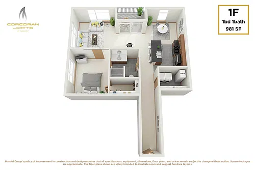 Floor plan 1F