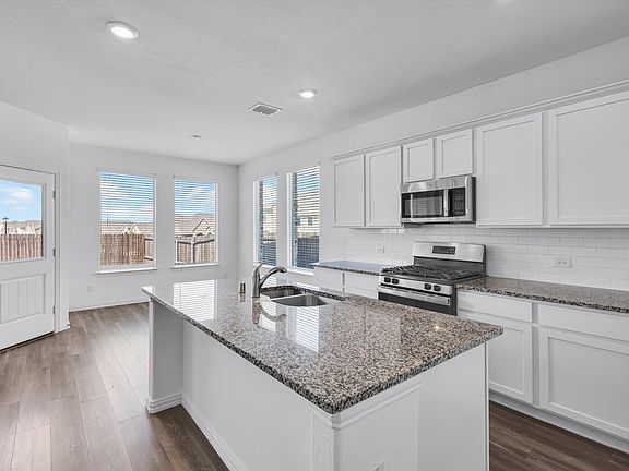 Kitchen with Granite Countertops