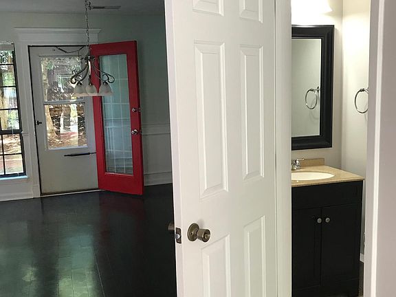 Half bath, dining room.