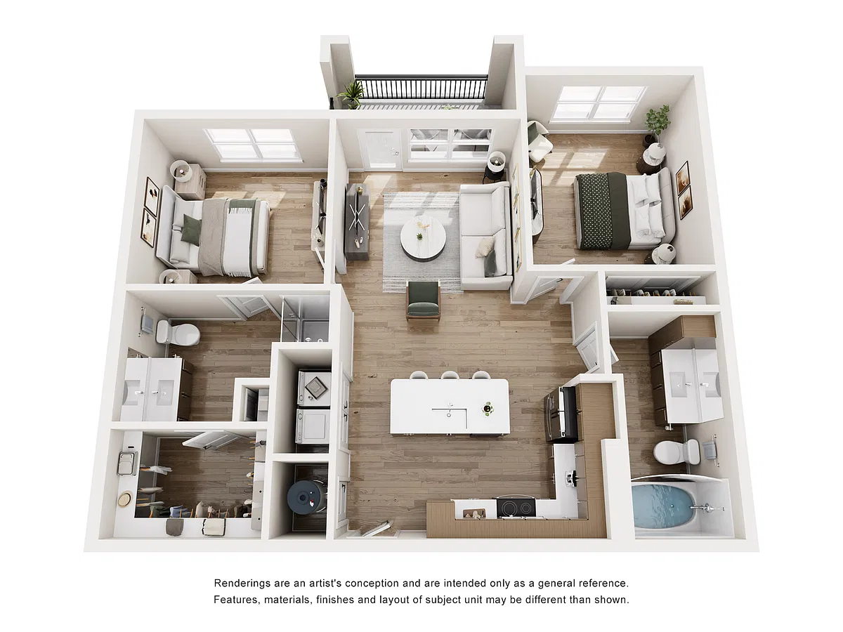 Floor plan B1a