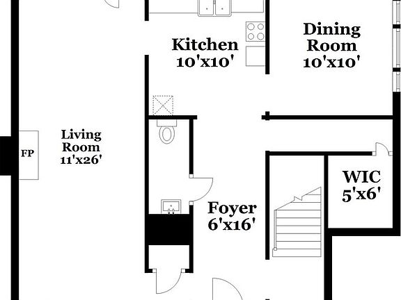 4th image of 2704 Lillie Lake Dr SW