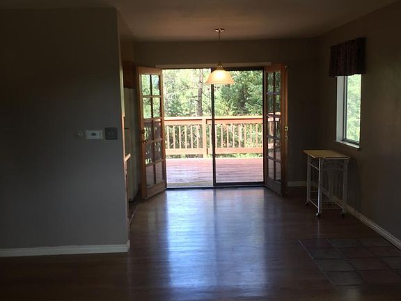 French Doors from Dining room onto deck