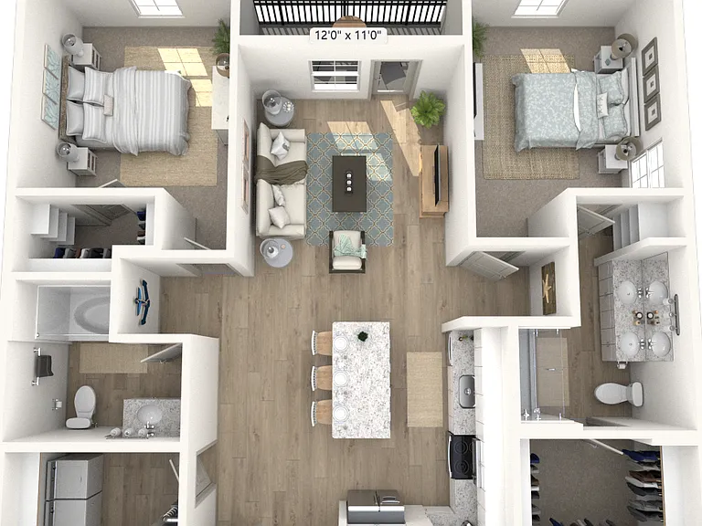 B1C floor plan Sandbar