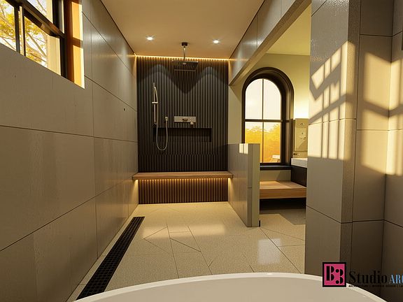 wet room facing front