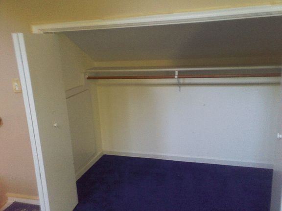 One of the upstairs closets.
