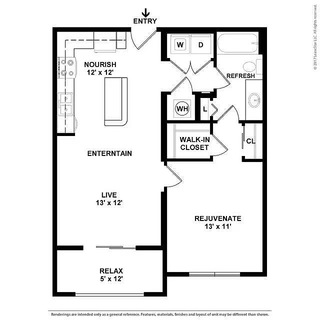 Floor plan A8