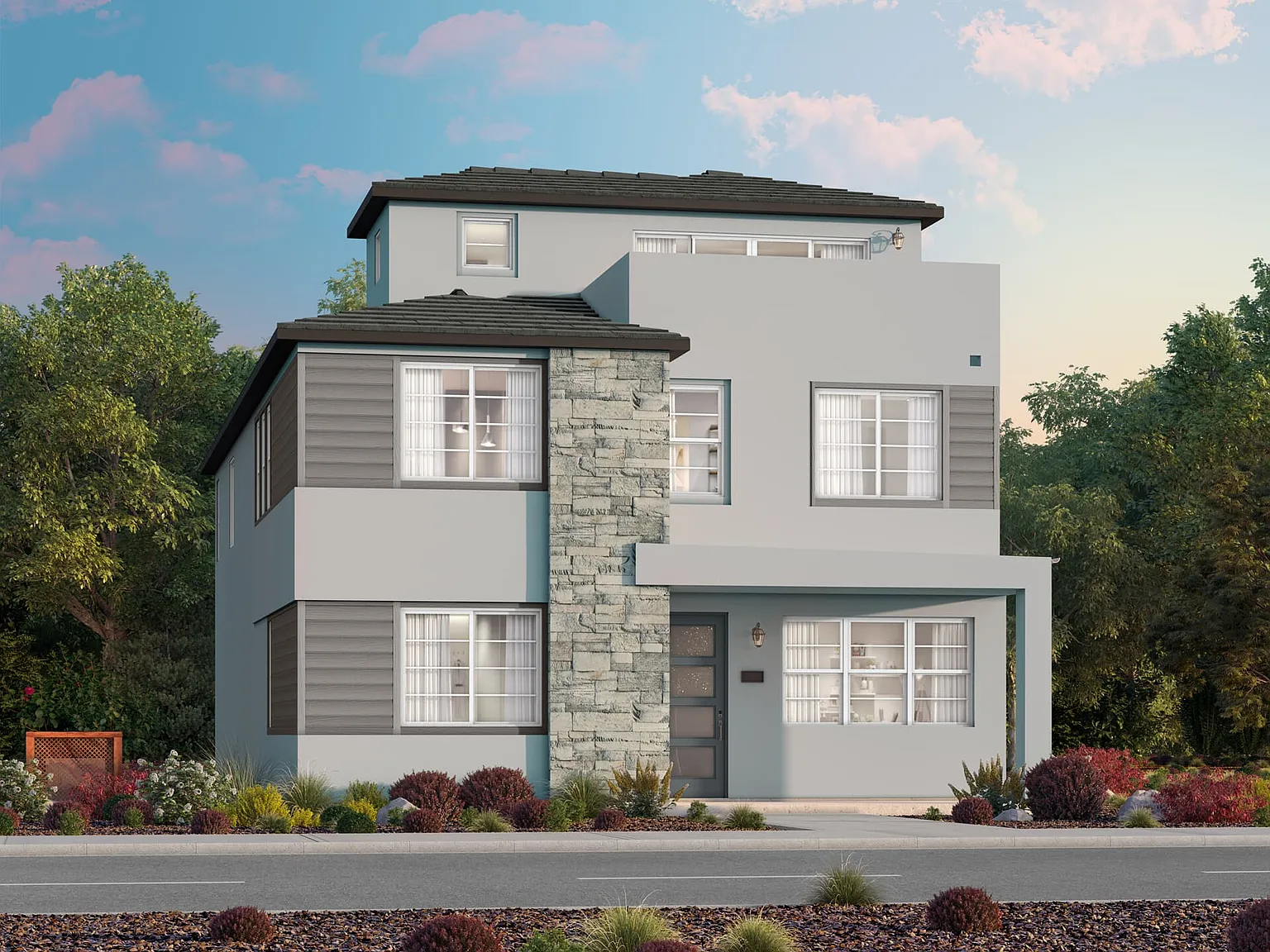 Residence 3 Plan, Patina at RiverSound Napa - 5bd/5ba, 2,827 sqft - in Napa, CA