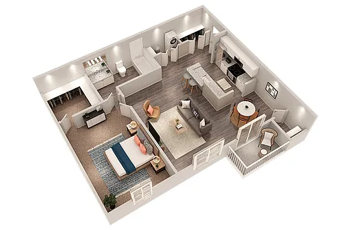 Floor plan The Sandpiper III