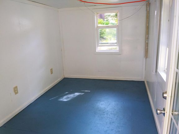 This is a storage shed for the tenant located under the stairwell.