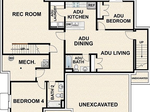 Optional ADU Basement