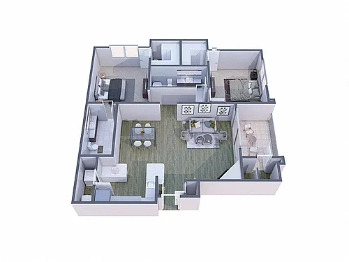 Floor plan B2 North