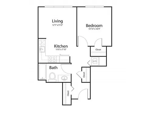 Floor plan 1D1