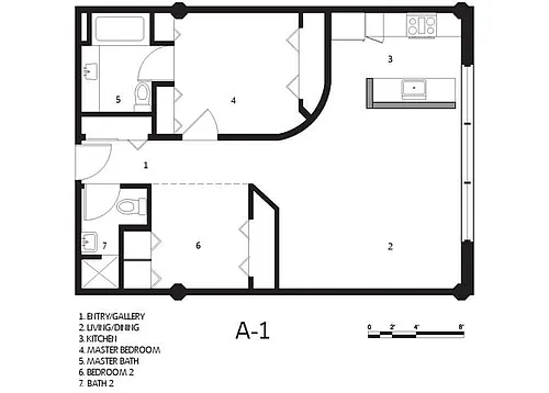 Floor plan A1