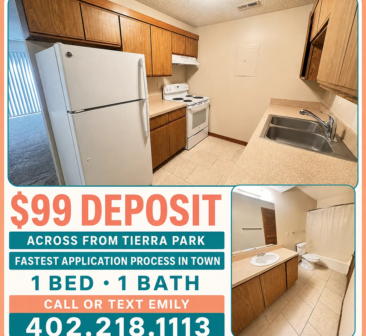 1 bed, 725 sqft, $875 — Photo 2