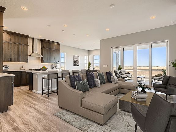 Setting Sun Great Room, Kitchen Dining