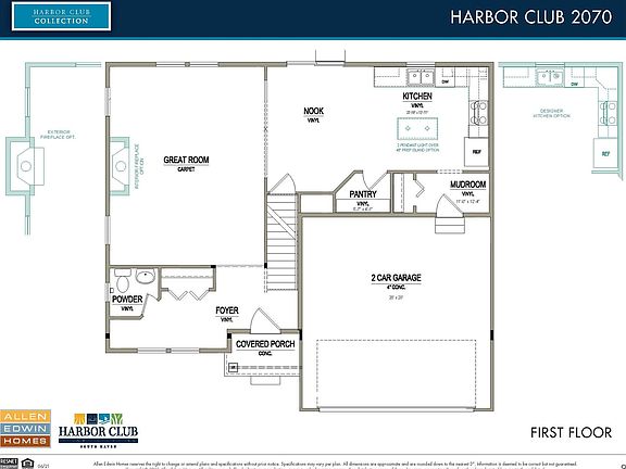 Harbor Club 2070 First Floor