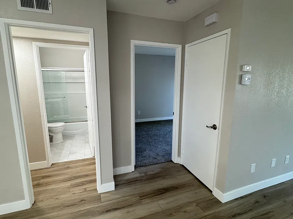 1st floor bedroom and bathroom with bathroom access directly thru bedroom