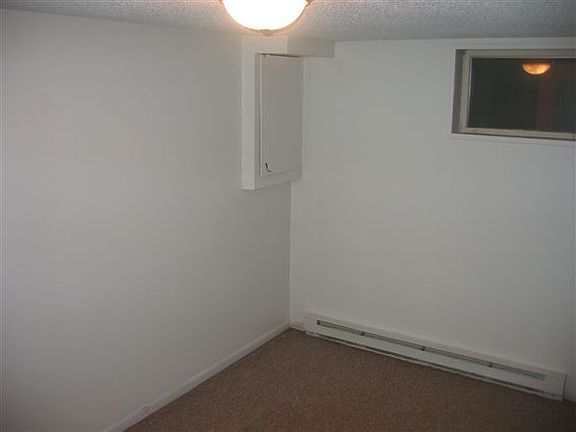 bedroom and laundry room
