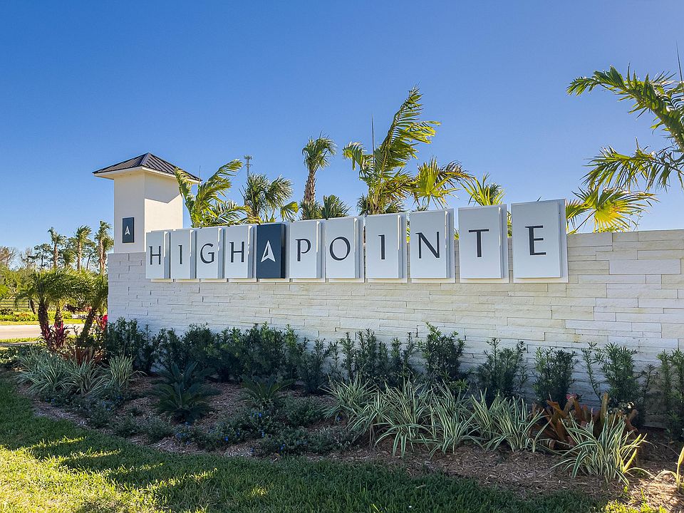 Entry Sign High Pointe