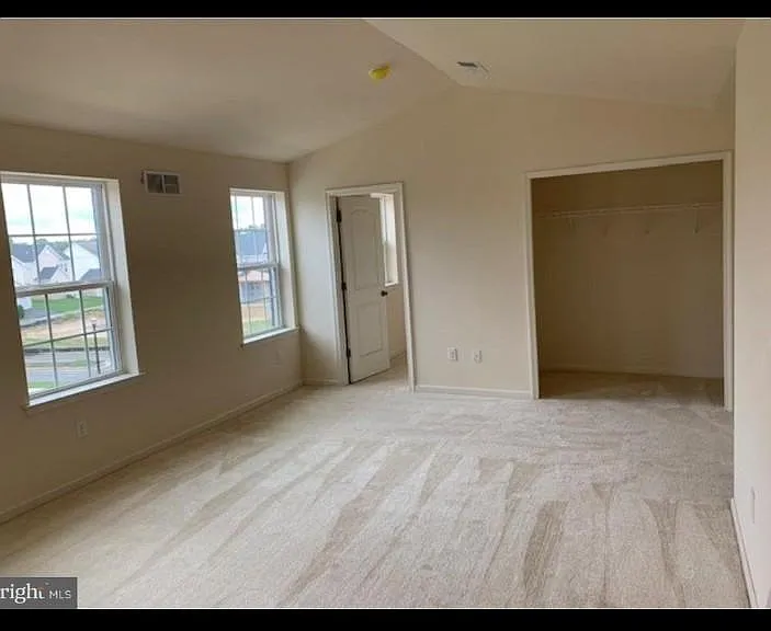 master bedroom and closets