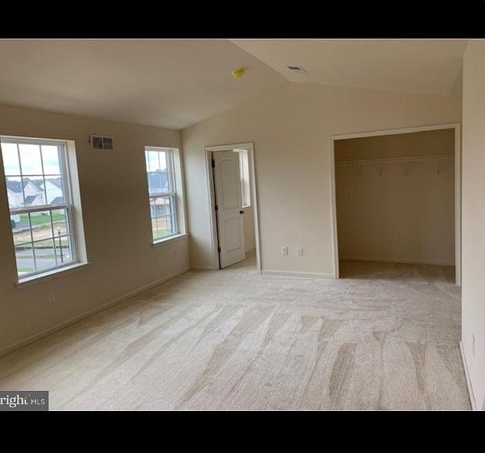 master bedroom and closets