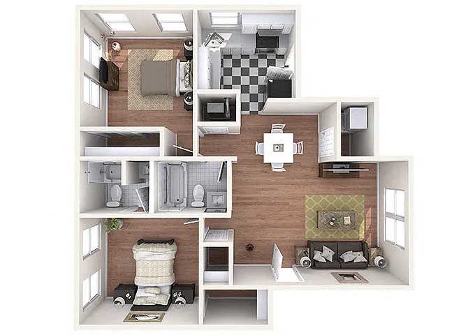 Floor plan B3